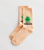 New Look Coral Toadally Awesome Socks